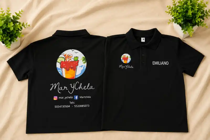 Playera Polo personalizada
