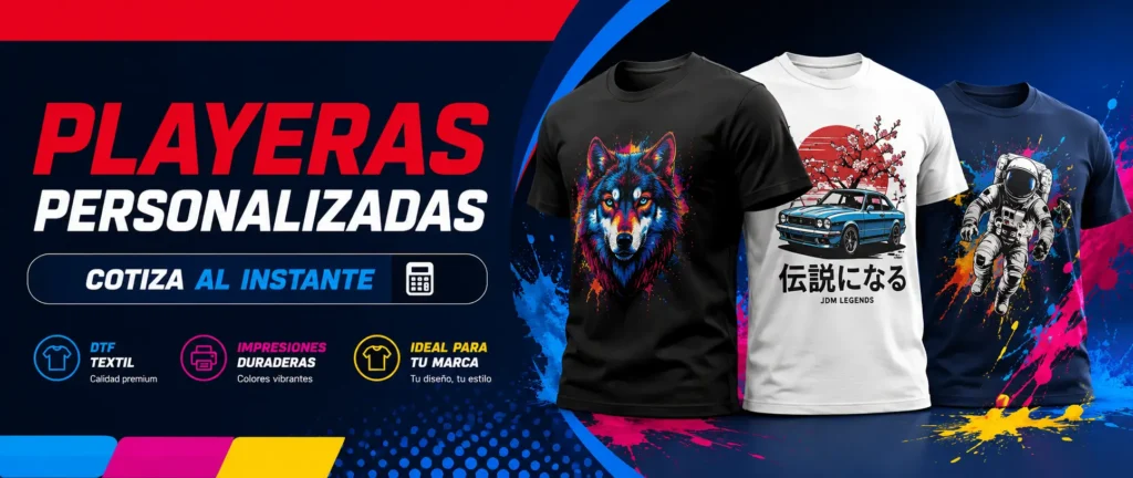 Playeras personalizadas