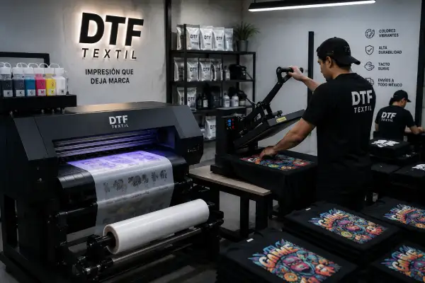 Impresion dtf textil para personalizar playeras